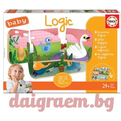 Educa Образователна игра Бебешка логика, educa 18120 (edu18120)