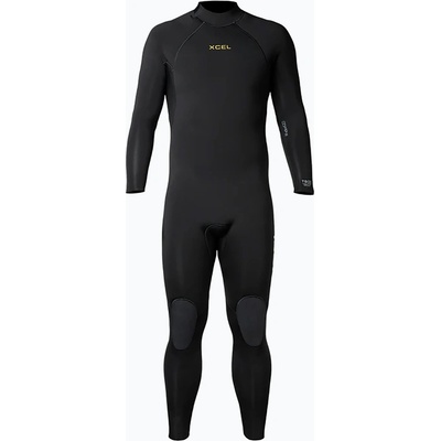 Pánsky Xcel Comp 4/3 mm Back Zip Full black