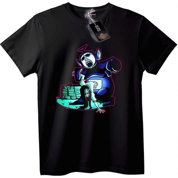NOONEBRAND Тениска Halloween демон и булка - 6XL, Black