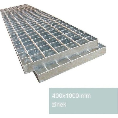 Podlahový rošt pozinkovaný 400×1000 mm – Zboží Mobilmania
