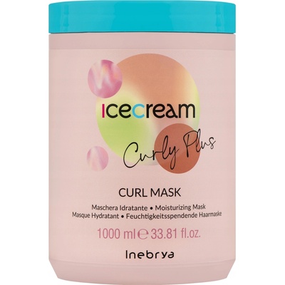 Inebrya Curl Plus maska na kučeravé vlasy 1000 ml