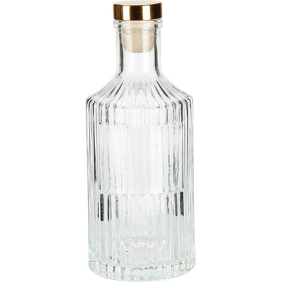 Home Styling Collection Průhledná karafa na vodu s víkem, 250 ml transparentní