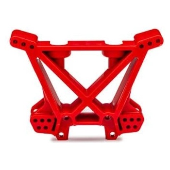 Traxxas задна амортисьорна кула червена