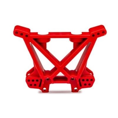 Traxxas задна амортисьорна кула червена