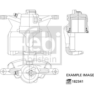 FEBI BILSTEIN Brzdový strmeň 182341
