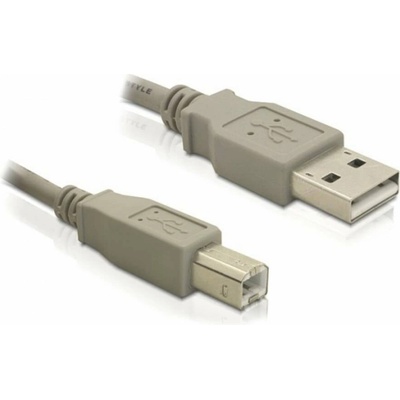 Delock 82215 USB 2.0 A (M) - USB 2.0 B (M), 1,8m, šedý