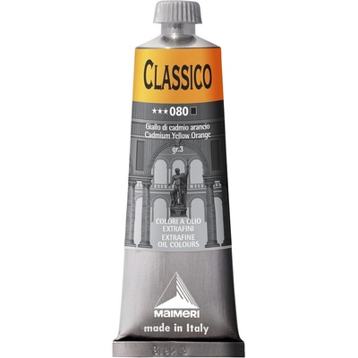 Maimeri Classico Маслена боя Cadmium Yellow Orange 60 ml 1 бр (M0306080)