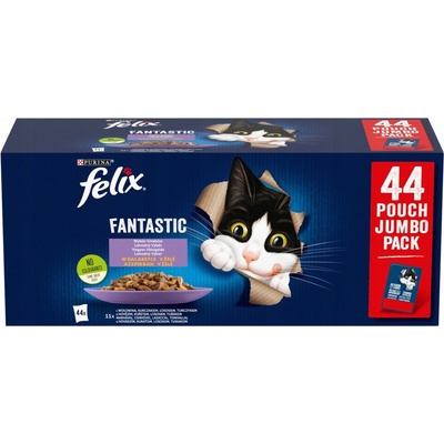 Felix v želé MEAT MIX 44 x 85 g