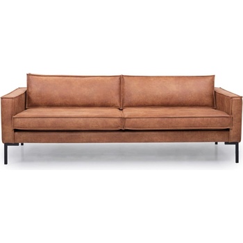 Scandic Кафяв диван от изкуствена кожа 216 cm Rate - Scandic (14884SN BROWN)