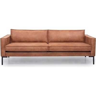 Scandic Кафяв диван от изкуствена кожа 216 cm Rate - Scandic (14884SN BROWN)