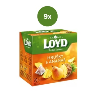 LOYD Tea пирамидална круша + ананас 9 x 40 г