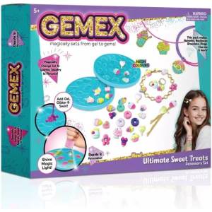 KIDSGRO Gemex: Комплект за бижута с гел-скъпоценни бонбони (HUN3699)