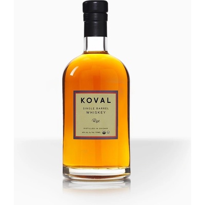 Koval Rye Whiskey 40% 0,5 l (čistá fľaša)
