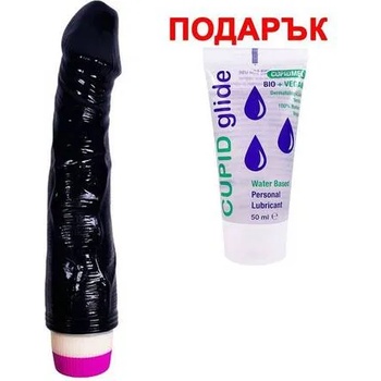 Image 1 of 69 Wellness USA Реалистичен вибратор Real McCoy + Силиконов лубрикант 60мл