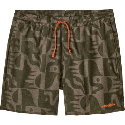 Patagonia Мъжки бордшорт Patagonia Hydropeak Volley Shorts Boardshorts - Mother Tree: Basin Green (050-1094-2814)