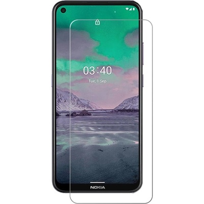Удароустойчив стъклен протектор за Nokia 3.4 - цвят прозрачен