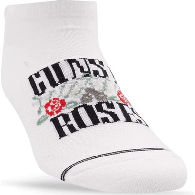 Perri´s Socks ponožky Guns N' Roses LOGO LINER GRA401-100 WHITE