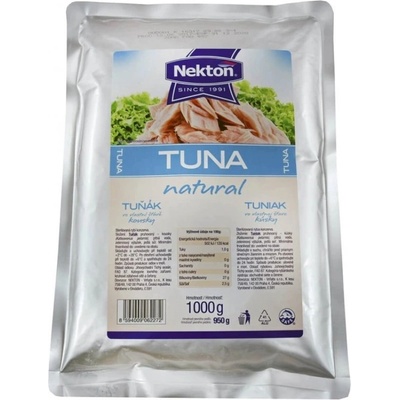 Nekton Tuňák ve vlastní šťávě kousky 1000 g – Zboží Dáma