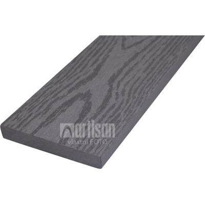 WPC dřevoplastové plotovky rovné LamboDeck 13x90x1500 - Stone Grey