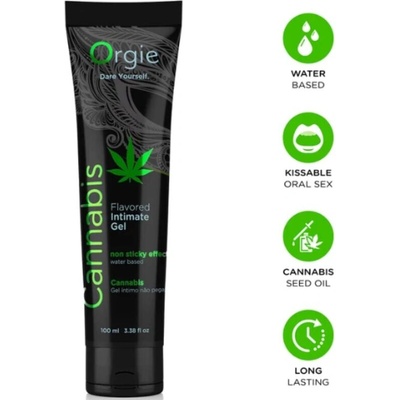 Orgie Lube Tube Cannabis 100 ml