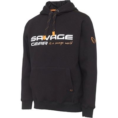 Savage Gear rybářská mikina Cosmo Hoodie Black