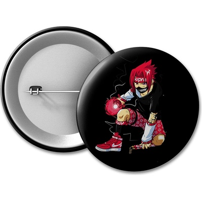 Naruto placka Sasuke Supreme 50 mm