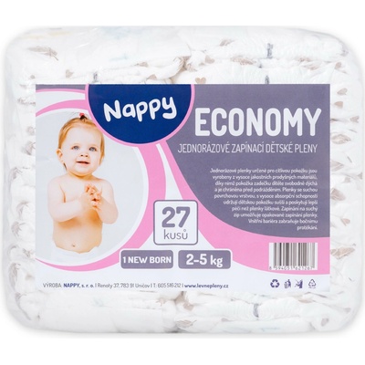 NAPPY New born 2-5 kg 30 ks