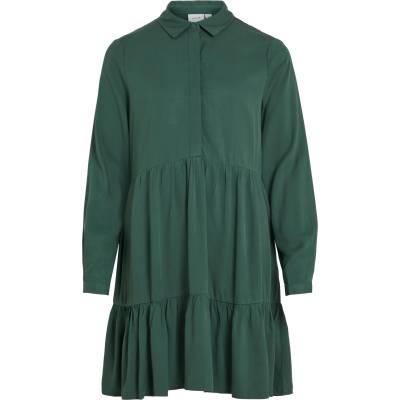 VILA Рокля тип риза 'Morose' зелено, размер 44