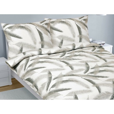 Bellatex obliečky bavlna Pírko 240x220 2x70x90