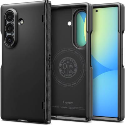 Spigen Кейс Spigen за Samsung Galaxy Z Fold 8 Ultra, Slim Armor Pro MagSafe - Черен