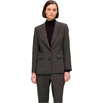 SELECTED Сако Selected Rita Classic blazer - Grey (Dark Grey Melange / Melange)
