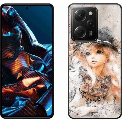 Pouzdro mmCase Gelové Xiaomi Redmi Note 12 Pro 5G - holčička s kloboukem