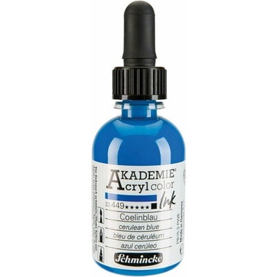 Schmincke Akademie Tuš 50 ml 449 cerulean blue