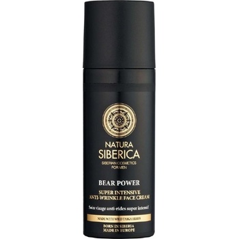 Natura Siberica For Men Only Bear Power Super Intensive Anti-Wrinkle Face Cream 50 ml