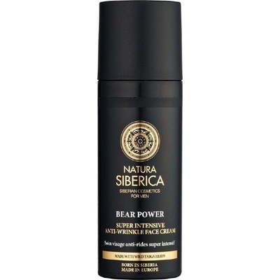Natura Siberica For Men Only Bear Power Super Intensive Anti-Wrinkle Face Cream 50 ml