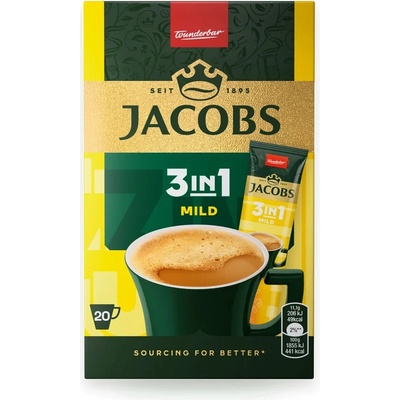 Jacobs 3v1 Mild 20 x 11,1 g