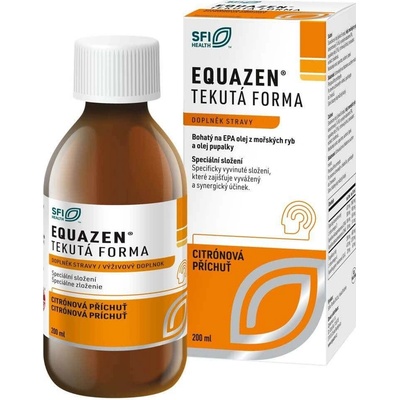 EQUAZEN tekutá forma s příchutí citrónu 200 ml
