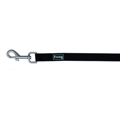Freedog Basic Nylon Leash - Повод за кучета, 15 мм/120 см. - черен