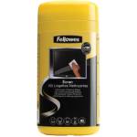 Fellowes Кърпи за почистване на екрани Fellowes, 100 броя в туба