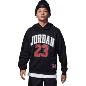 Air Jordan Детски суичър Air Jordan Unisex Kids Logo 23 Hoodie - Black/Gold