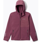 Columbia Детско софтшел яке Columbia Ascender Hooded Softshell antique mauve