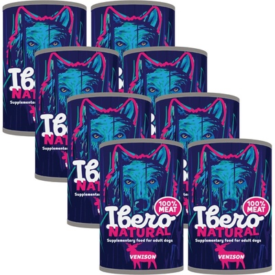 Ibero Natural Dog Adult venison 8 x 1200 g
