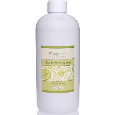 Saloos Bio sezamový rostlinný olej lisovaný za studena 500 ml