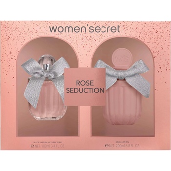 Women'Secret Комплект Rose Seduction - Парфюмна вода и Лосион, 100 + 200 ml