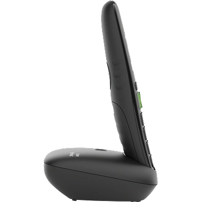 Gigaset Безжичен DECT телефон Gigaset E290 - Черен (B1015002)