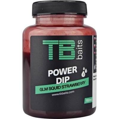 TB Baits Power Dip GLM Squid Strawberry 150 ml – Zboží Dáma