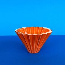 Origami Dripper keramický S oranžový