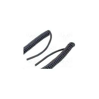Lapp 73220226 Vodič kroucený UNITRONIC® SPIRAL 7x0,14mm2 PUR černá 250V