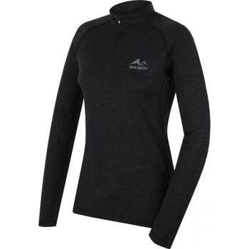 HUSKY MERINO SHIRT DL MEROW ZIPS L черен (hsk-HT0-0207-001)