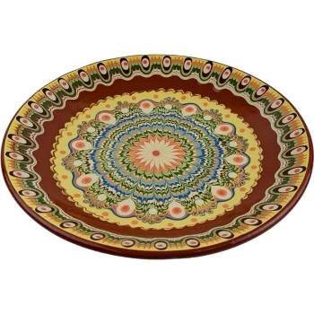 ЧИНИЯ ПЛАТО ЗА МЕХАНА ТРОЯНСКА КЕРАМИКА 28 СМ